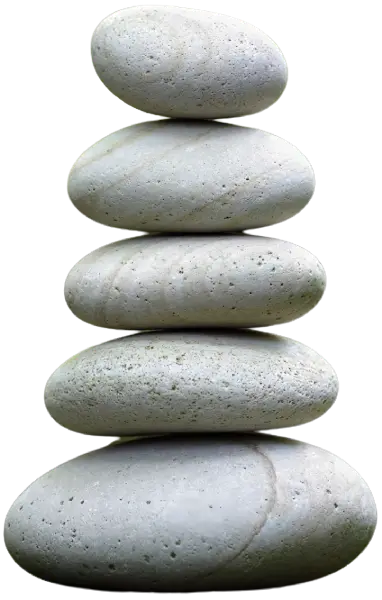 A stack of rocks is shown in this image.